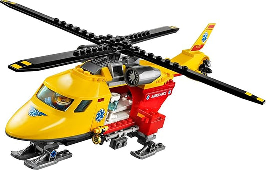 LEGO City Ambulance Helicopter 60179 Building Kit, New 2019 (190 Pieces)