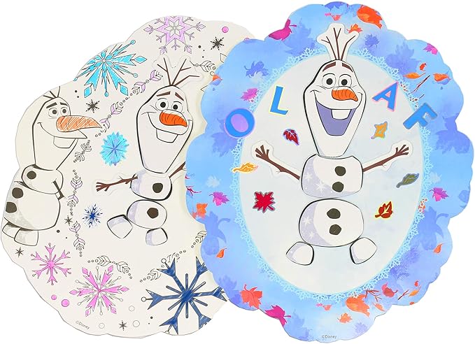 Disney Frozen Activity Tote – Ultimate Princess Adventure Bag with Coloring Books, Stickers, Crayons & Games – Travel-Friendly Art Set for Girls Ages 3+ – Great Gift for Creative Play