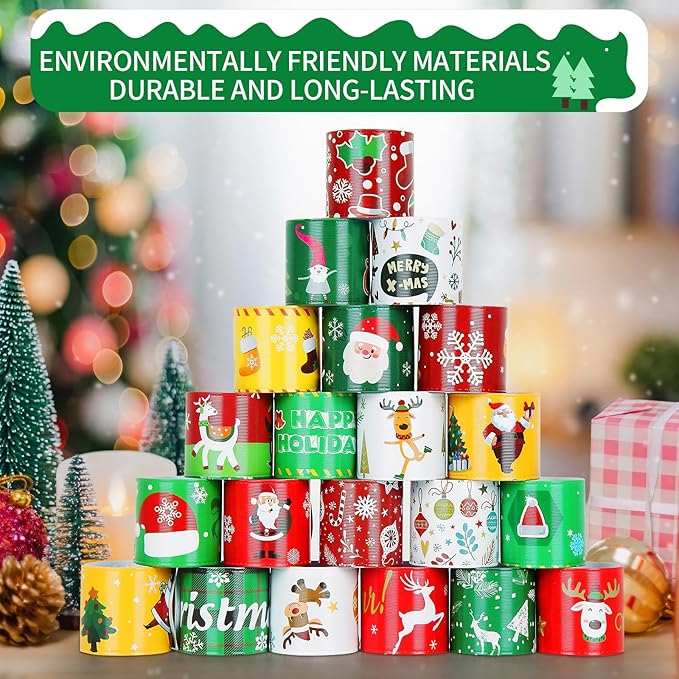 96 PCS Christmas Party Favors for Kids Bulk，Treats Bags Slap Bracelets Holiday Slap Bracelet Trinkets for kids School Classroom Students ，Goody Goodies Bag Stocking Stuffers Gifts Toys Xmas Gift