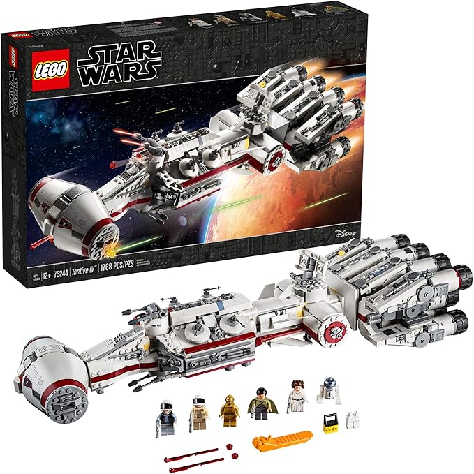LEGO Star Wars: A New Hope 75244 Tantive IV Building Kit (1768 Pieces)