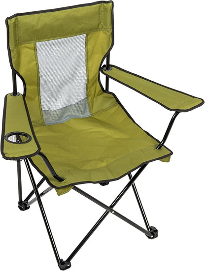 CAMP & GO Portable Max Quad Camping Cup Holders and Carrying Bag Chair