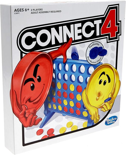 Hasbro Gaming Connect 4 Strategy Board Game for Kids | 2 Players | Easter Gifts for Boys & Girls | Ages 6+ (Amazon Exclusive)