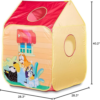 Bluey - Pop 'N' Fun Play Tent - Pops Up in Seconds and Easy Storage, Multicolor
