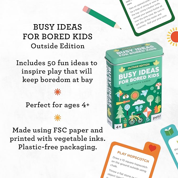Busy Ideas for Bored Kids Outdoor