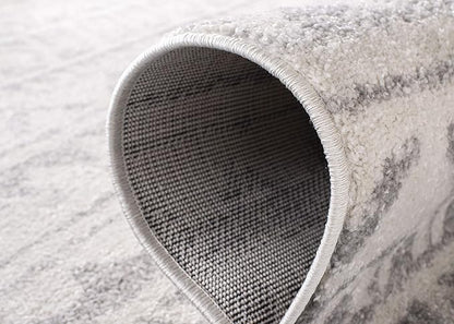 SAFAVIEH Adirondack Collection Accent Rug - 3' x 5', Ivory & Grey, Moroccan Boho Distressed Design, Non-Shedding & Easy Care, Ideal for High Traffic Areas in Entryway, Living Room, Bedroom (ADR119B)