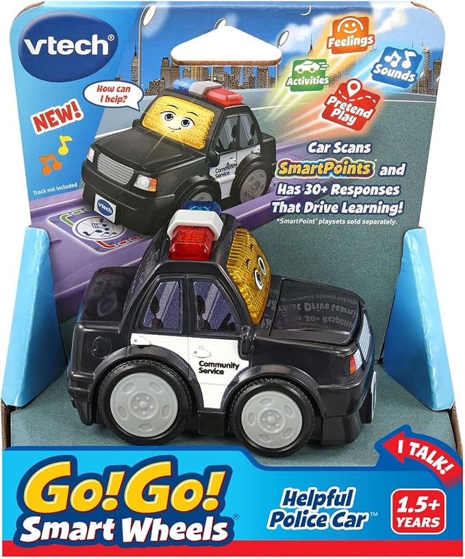 VTech Go! Go! Smart Wheels Helpful Police Car