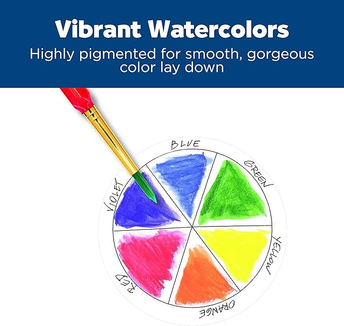 Faber-Castell Grip Watercolor EcoPencils: 12 Watercolor Pencils with Brush, Watercolor and Colored Pencil Set, Art Supplies for Kids