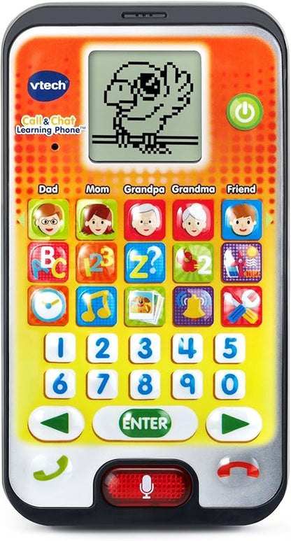 VTech Call and Chat Learning Phone, Orange
