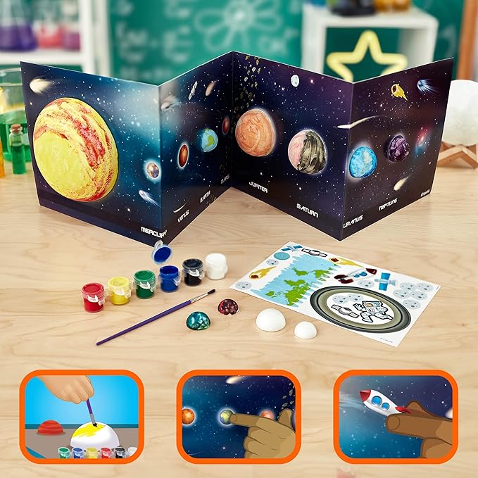 Crayola Solar System Science Kit, Educational Toy, Gift for Kids, Ages 7, 8, 9, 10
