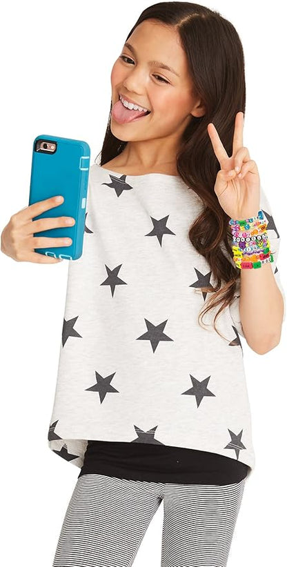 Just My Style Emoticon Message Beads by Horizon Group,DIY 20+ Jewelry Projects Using Symbols & Emoticons.Kit includes Word Beads,Alphabet Beads,Accent Beads,Star & Heart Shaped Beads,ABC Beads & More