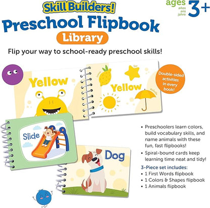 Skill Builders! Toddler Flipbook Library