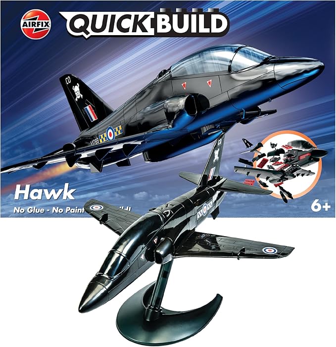 Airfix Quickbuild Bae Hawk Airplane Model Kit