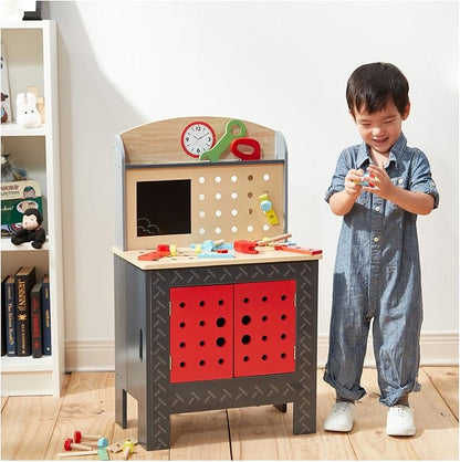 Teamson Kids - Small Foldable Workbench Playset