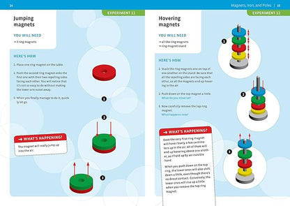 Thames & Kosmos Magnetic Science | 33 STEM Experiments | Ages 8+ | Learn About Earth’s Magnetic Poles | Discover How Invisible Magnetic Fields Work | Full-Color 48-Page Manual