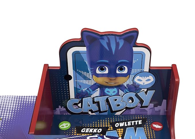 Delta Children Chair Desk with Storage Bin - Ideal for Arts & Crafts, Snack Time, Homeschooling, Homework & More - Greenguard Gold Certified, PJ Masks