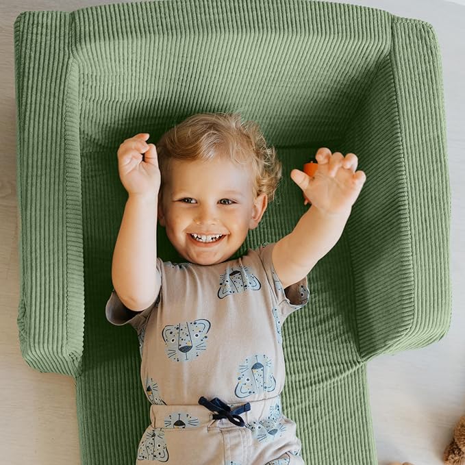 ZICOTO Sturdy Toddler Chair and Couch - The Perfect Kids Sofa for Girls and Boys - Ideal Fold Out Sofa Chairs to Give Your Kids a Safe and Fun Place to Sit