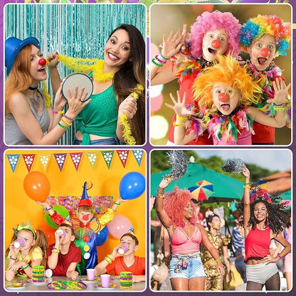 JUNEBRUSHS Mardi Gras Party Favors, 42Pcs Mardi Gras Silicone Rubber Wristbands Bracelets for Mardi Gras Carnival Birthday Party Supplies Decorations Goodie Bag Stuff Fillers