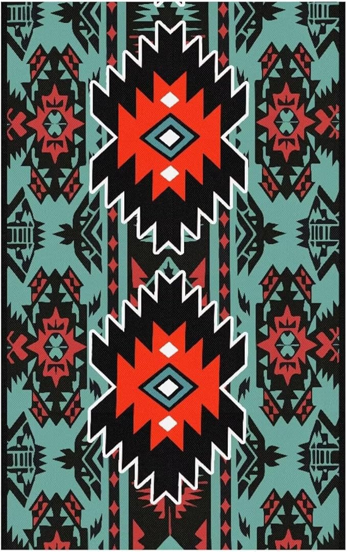 Classic Recliner Headrest Cover Fabric Western Sofa Headrest Slipcovers Covers Pet Scratch Resistant Non Slip Couch Headrest Covers for Home 1 Pack