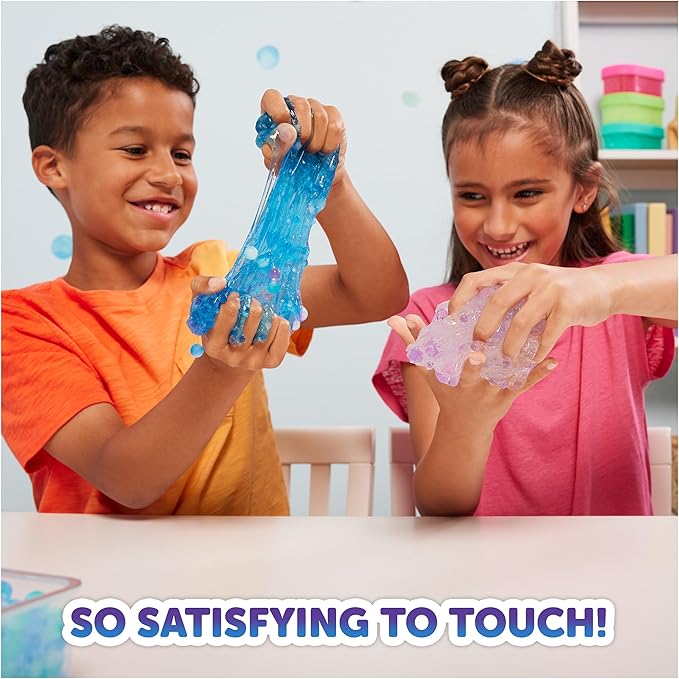 Orbeez Mixin’ Slime Set with 2500+ Orbeez (Micro, Shimmer, Marble & Glow in The Dark), 5 Tools, Storage, One & Only, Sensory Toys for Kids Ages 5+