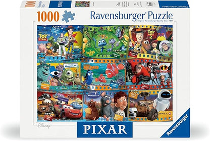 Ravensburger Disney-Pixar Movies 1000 Piece Jigsaw Puzzle for Adults - 12000298 - Handcrafted Tooling, Made in Germany, Every Piece Fits Together Perfectly
