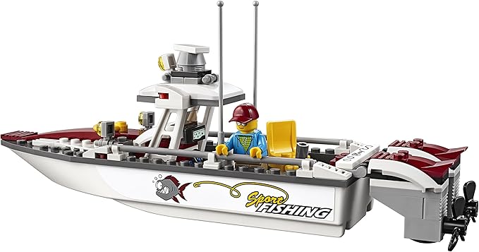 Lego City Fishing Boat 60147 Creative Play Toy