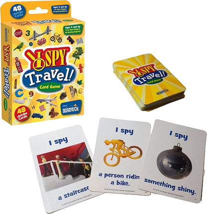 Briarpatch SPY Travel Card Game, based on the SPY books,For Preschool Kids, Ages 4+
