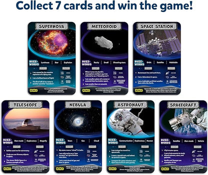 Skillmatics Card Game - Guess in 10 NASA Space, Perfect for Boys, Girls, Kids & Families Who Love Educational Toys, Travel Games, Gifts for Ages 8, 9, 10 and Up