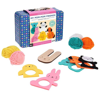 Petit Collage Creature Crafts: My Pom Pom Friends