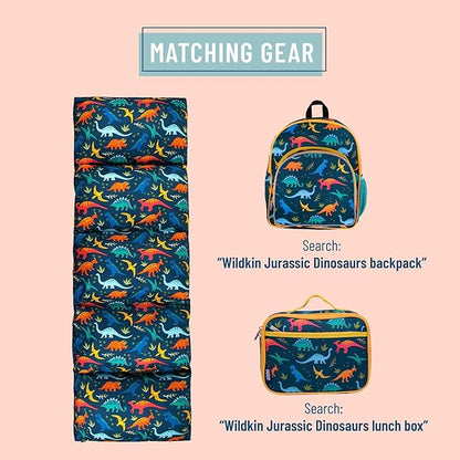 Wildkin Microfiber Pillow Lounger, 87 X 27 Inches, Jurassic Dinosaurs