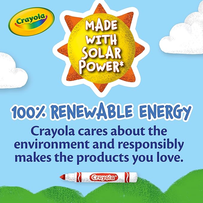 Crayola Washable Markers - Brown (12ct), Kids Broad Line Markers, Bulk Markers for Classrooms & Teachers