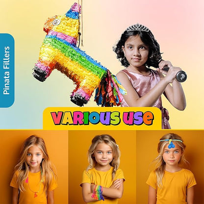 UpBrands 48-Pack Popit Zipper Bracelets with Valentine Day Cards - Perfect Sensory Gifts for Classroom Exchanges and Kids’ Joyful Moments