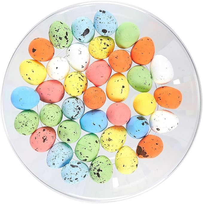 Juvale Mini Easter Eggs for Crafts, Foam Eggs for DIY Projects and Easter Decor (216 Pack)