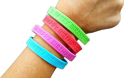 Paw Print Rubber Bracelets, You are Pawsome' Rubber Bracelet Party Favors