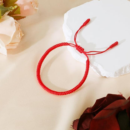 DAYANEY Red Bracelet for Women, Red String Bracelet for Protection as Girl Easter Basket Stuffers, Matching Jewelry for Couple, Christian Mens Good Luck Gifts Kabbalah Baby Braclets for Infant Kids