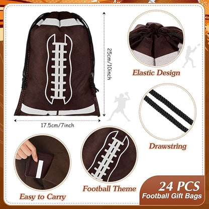 Aoriher 194 Pcs Football Party Favors Set Sport Silicone Bracelet Sport Car Keychain Whistle for Girls Boys Birthday Gifts Sport Themed Party Supplies