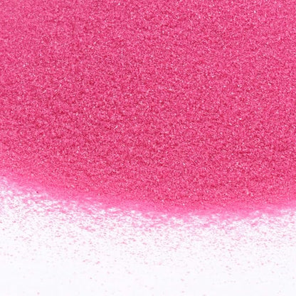 Shiny Stone Colorful Sand,Rainbow Sand,Art Sand,Colored Sand,Craft Sand,Decorative Wedding Vibrant Sand, 250g/0.55lb/8.81oz for Wedding Succulent Terrarium Vase (Bright Pink)