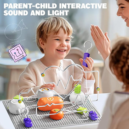 Science Kits for Kids - STEM Kits for Kids, Electronics Exploration Kit, Over 150 Projects, 14 Circuit Parts, STEM Educational Toy Gifts for Kids Boys Girls Ages 3 4 5 6 7 8 9 10 11 12