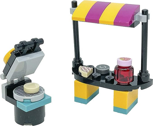 LEGO Friends Accessory Set: Andrea's Booth with Waffles (29 Pcs)