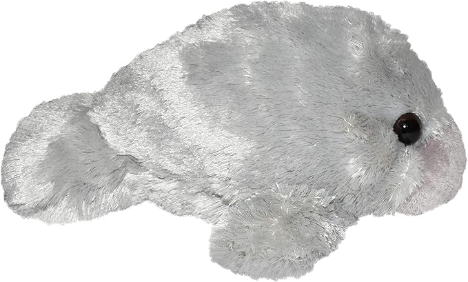 Wild Republic Manatee Plush, Stuffed Animal, Plush Toy, Gifts for Kids, Hug’Ems 7