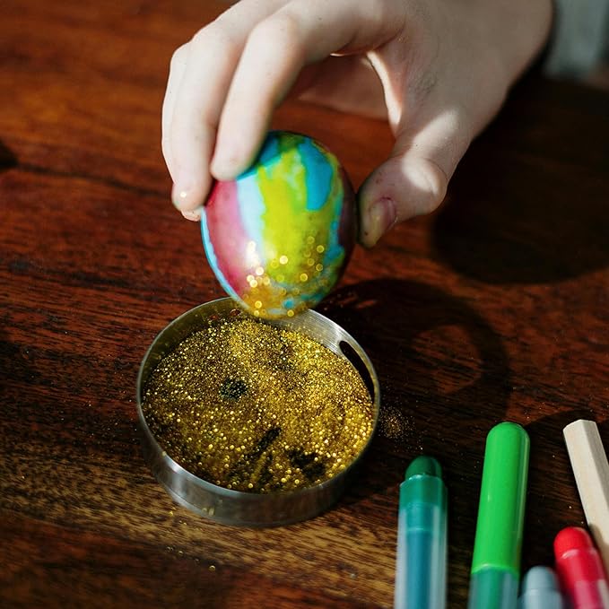 Large White Wooden Eggs,3.1x2.3 inches 8 Count Wooden Eggs in Carton for Painting, Crafts, and Dyeing, Food Toys for Kitchen Play and Room Decor