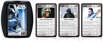Top Trumps Star Wars Quiz Games - Trivia Quiz - Kids Games - Great Travel Games and Road Trip Games - Trivia Outdoor Games - Family Games for Kids and Adults 2+ Players