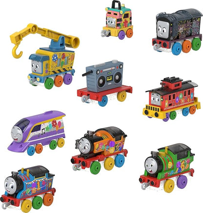 Thomas & Friends Toy Trains Toy Set Thomas’ 7 Days of Surprises, 10-Piece Diecast Vehicles with Cargo for Kids Ages 3+ Years (Amazon Exclusive)