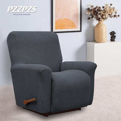 Recliner Chair Cover Lazy Boy Recliner Covers Recliner Covers for Recliner Chair 1 Piece Furniture Protector Prevent wear and pet Hair（Recliner,Dark Grey）