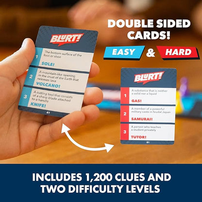 Educational Insights Blurt! The Think-Fast, Shout-It Party Game - Board Games for Adult and Kids Ages 7+, Perfect for Kids and Family Game Night