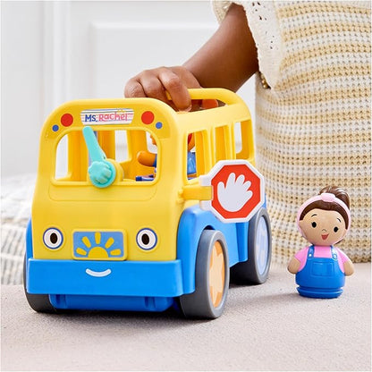 Ms. Rachel Official My First Learning Electronic School Bus with 2 Figures, Music & Sounds, Educational Toys & Toddler Toys for Girls & Boys Ages 1-3+