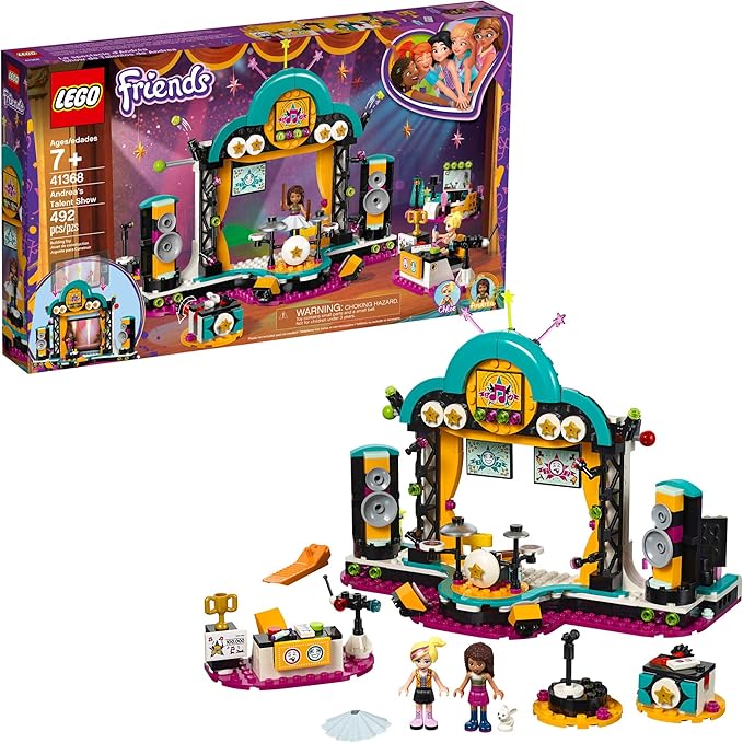 LEGO Friends Andrea’s talent Show 41368 Building Kit (429 Pieces)