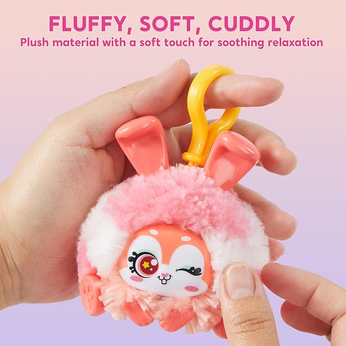 Klever Kits DIY Plush Keychain Making Craft, DIY Arts & Craft Set with 3 Models, Create Your Own Stuffed Keychain for Boys and Girls Ages 6 7 8 9