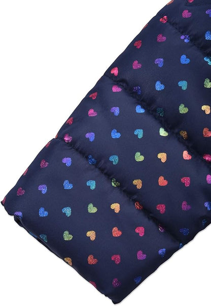 Arctic Quest Little Girls Bib Snow Pants and Ski Jacket Water-Resistant Snowsuit For Kids Winter Jacket For Girls