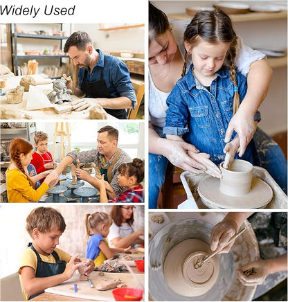27 PCS Clay Tools Kit | Practical Polymer Clay Sculpting Set for Adults | Ideal for Air Dry Clay Pottery Craft, Dotting, Carving, Drawing, Molding, Modeling, Shaping, Baking