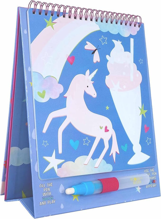 Floss & Rock Fantasy Easel Watercard and Pen Kit, 10.23-inch Length, Learning Materials, Drawing and Painting